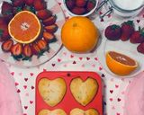 Foto del paso 11 de la receta ¡Bizcochitos ❤️ de Naranja rellenos de mermelada de fresa!