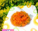 A picture of step 5 of Sweet potatoes pottage.