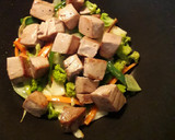 Foto del paso 3 de la receta: Atún con verduras al wok