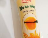 Hình bước làm 1 của món Đậu hủ trứng xốt thịt nấm