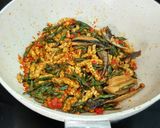 Foto langkah ke 3 dari resep 5. Sambalado Kacang Panjang campur tempe.
