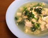 Foto langkah ke 11 dari resep Makanan AnakSup Telur Tahu Brokoli.