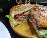 صورة لخطوة 13 من وصفة هبرغر عائلي 🍔🍔🍔🍔