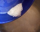 A picture of step 1 of Short grain fried rice.
