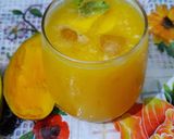 A picture of step 1 of Mango Lemonade.