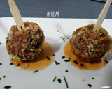 Foto del paso 6 de la receta: Albóndigas rellenas de cheddar en freidora de aire