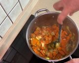 Foto del paso 4 de la receta Crema de calabaza y manzana
