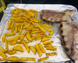 Foto del paso 4 de la receta: Costillas bbq y miel con patatas deluxe
