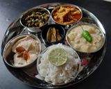 নিরামিষ থালি(niramis thali recipe in bengali) রেসিপির ধাপ 9 ছবি
