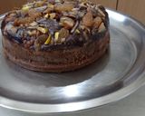 A picture of step 5 of Chocolate Nuts Steamed Cake !!.