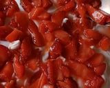 A picture of step 3 of Christmas Vanilla Strawberry 🍓 Cake.
