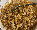 A picture of step 2 of Dee-Dee's Toffee Chex Mix.