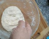 A picture of step 6 of Deep Fried Chicken Burger.