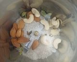 A picture of step 1 of Janmashtami special dry fruit rabdi.