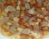 Foto langkah ke 7 dari resep Pizza teflon dadakan.