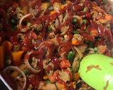 A picture of step 9 of Mince beef and veggies sauce.