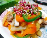 Hình bước làm 4 của món Rau củ xào thập cẩm