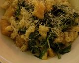 A picture of step 5 of Butternut Squash & Spinach Pasta.