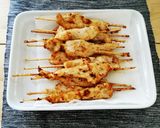 Kókuszos csirke nyárs, jázmin rizzsel, sütőtök pürével recept fázis 2 fotója