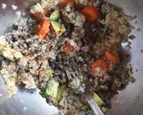 Foto del paso 2 de la receta: Ensalada fresca con quinoa y atún