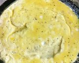 A picture of step 4 of Egg wrapped fried rice | omurice rice/Omelette rice.