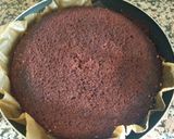 Une image de l'étape 2 de La tarte aux chocolat,framboise.