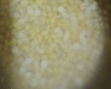 A picture of step 9 of Chana dal rice with begun bhaja.
