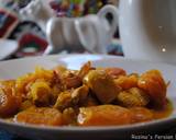 Persian Chicken  stew with dried apricots recipe step 10 photo