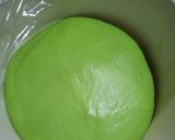 Foto langkah ke 5 dari resep Roti sobek pandan anti gagal.
