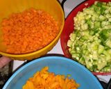 Foto del paso 4 de la receta: Arroz cremoso con pollo y verduras