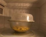 Hình bước làm 2 của món Xôi xéo nấu bằng Microwave