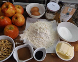 Foto del paso 1 de la receta: Pie de manzana con almendras y nueces