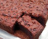 Foto langkah ke 10 dari resep Red Velvet Fudgy Brownies.