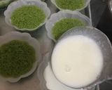 Foto langkah ke 5 dari resep Puding Lumut Greentea keto #techiko.