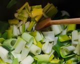 Une image de l'étape 3 de Fondue de poireaux, pommes de terre, carottes au cookeo.