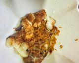 Gambar langkah 2 resipi Kerabu Terung Bakar Udang Kering.