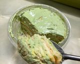 Hình bước làm 5 của món Bánh Tiramisu Matcha phiên bản pha ke nhưng healthy :))