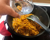 Foto del paso 3 de la receta: Asian Estofado de carne y lentejas con arroz blanco al estilo persa