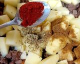 A picture of step 4 of Cuban Beef Picadillo.
