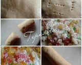 A picture of step 8 of Dil pasand/dil khush /tutti-frutti stuffed oats & wheat bread.