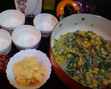 বেকড চীজি স্পিনাচ (baked cheesy spinach recipe in Bengali) রেসিপির ধাপ 3 ছবি