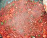 A picture of step 3 of Maisur masala gravy.