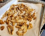 A picture of step 3 of Oven Baked Chicken Gyros.
