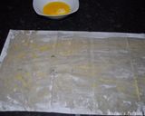 A picture of step 2 of Tahini baklava.