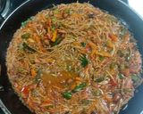 A picture of step 4 of Namkeen Vermicelli -without onion and garlic.