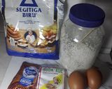 Foto langkah ke 1 dari resep Bolu Kukus Tanpa Mixer.