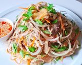 Hình bước làm 4 của món Gỏi GÀ rau củ