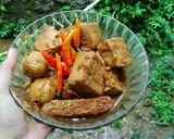 Foto langkah ke 5 dari resep Bacem tempe tahu telor.