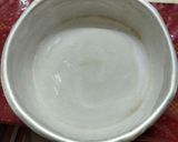 A picture of step 7 of Moong dal Cake.