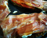 Foto del paso 6 de la receta: Tostada caliente con tomate natural, queso fresco y fiambre